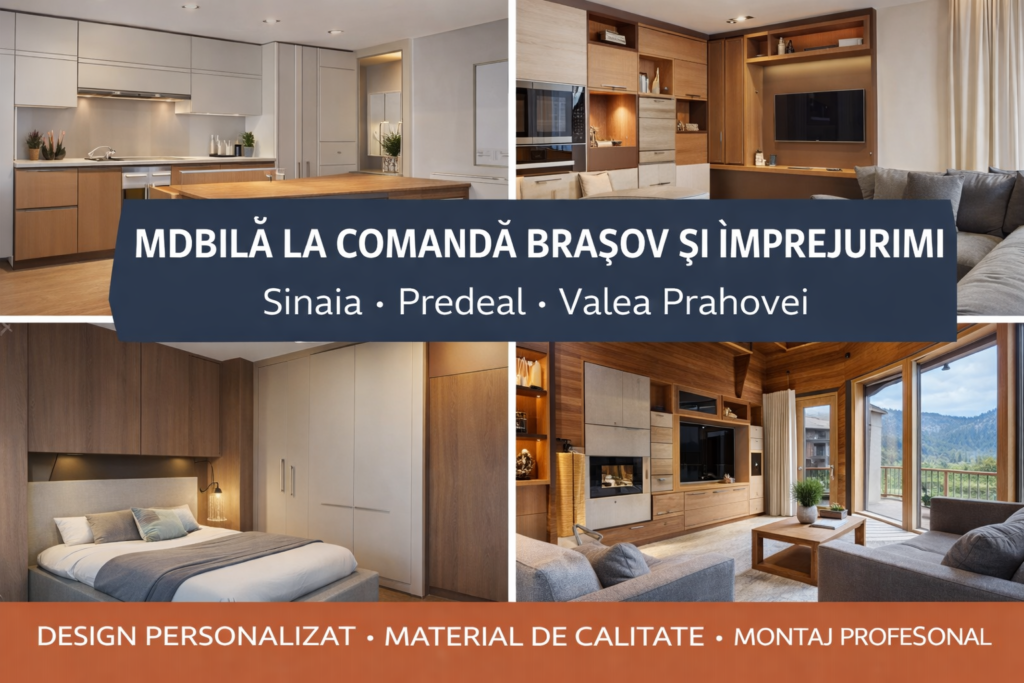 Mobilier la comanda in Brasov + imprejurimi